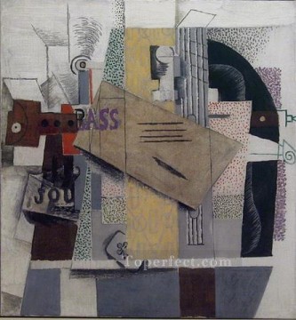 The Violin 1914 Pablo Picasso Oil Paintings
